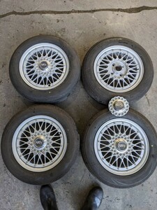 旧車 激レア 超希少 SSR SpeedStar TYPE FF スピードスター XRX アルミホイール 6j-14 +40 pcd100 4穴 シルバーメッシュ 中古 4本 おまけ付