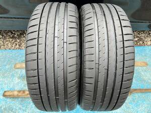 Набор из 2 использованных шин Michelin Pilot Sport 205/55/16 2022 (почти новые шины