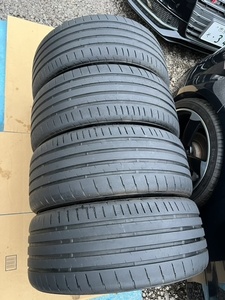 中古タイヤ４本セット　BRIDGESTONE POTENZA S007A 265/35/20 99Y 2021年製(ほぼ新品のタイヤ