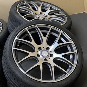 ホイール付タイヤ４本セット メルセデスベンツ BBS タイプ Cクラス Sクラス 9.5J+50 8.5J+35 PCD112 タイヤ状態非常に良い Mercedes-Benz の画像4