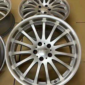 中古ホイール４本セット メルセデスベンツCクラス、Eクラス、アウディA4 A5 A6など。 19×9.0J+35 19×8.0J+35 PCD112 ハブ-66.6 BENZ の画像9