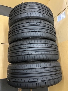 中古タイヤ４本セット　YOKOHAMA BLuEarth 215/45/18 2021年製) 良好な状態のタイヤ