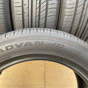 中古タイヤ４本セット YOKOHAMA ADVAN 225/50/17 2021年製(非常に良い状態のタイヤの画像6