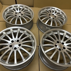 中古ホイール４本セット メルセデスベンツCクラス、Eクラス、アウディA4 A5 A6など。 19×9.0J+35 19×8.0J+35 PCD112 ハブ-66.6 BENZ の画像3