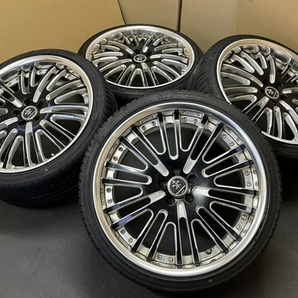 ホイール付タイヤ４本セット WORK DD2 DURANDAL 19×9.0JJ+50 19×8.0JJ+48 PCD100 ハブ -59.5 225/35/19 の画像3