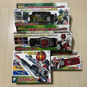 新品未開封含む 仮面ライダー電王 レジェンドライダーシリーズ 電王ベルト ゼロノスベルト デンガッシャー ケータロス 4点セット 