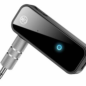 YaizK Bluetooth 5.0 トランスミッター & レシーバー ぶるーつーす 受信機+送信機 一台三役 ハンズフリー通話車用 小型 充電しながら使用可の画像2