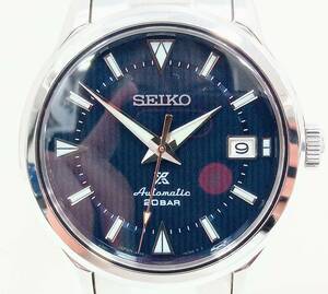 【箱付き】SEIKO PROSPEX 6R35-01M0 自動巻き アルピニスト SS ネイビー文字盤 腕時計 SBDC159