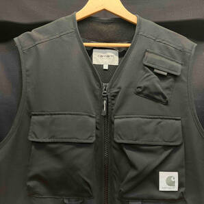 Carhartt WIP カーハート I026023 ELMWOOD VEST ベスト サイズ：L ブラックの画像1