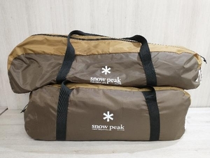 現状品 snow peak スノーピーク エントリパックTT set-250h テント キャンプ アウトドア