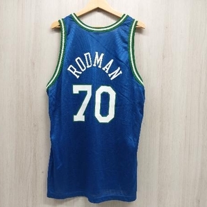 Champion NBA DALLAS 70 RODMAN ノースリーブ 表記サイズ L ブルー 店舗受取可の画像2