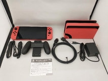 【1円出品】[過剰在庫処分] Nintendo Switch(有機ELモデル) マリオレッド(HEGSRAAAA)_画像3