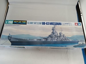 プラモデル タミヤ 1/700 アメリカ海軍 戦艦 ミズーリ ウォーターラインシリーズ [31613]