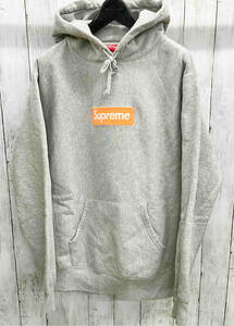 Supreme /17AW /BOX LOGO HOODED SWEATSHIRT /シュプリーム/プルオーバーフーディ/パーカー/L秋