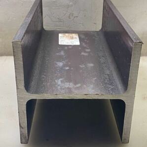 64086 アンビル H鋼 作業台 金床 叩き台 重さ約5.30kg 未使用に近い ⑨の画像3