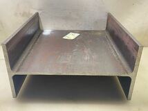 64093 アンビル H鋼　作業台　金床　叩き台　重さ約6.55kg 未使用に近い　②_画像2
