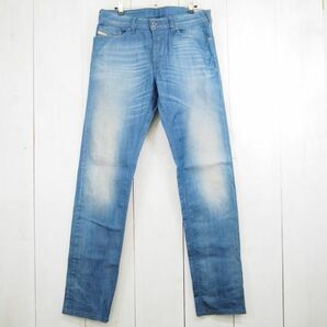 ディーゼル DIESEL KOOLTER REGULAR SLIM-TAPERED デニムパンツ ジーンズ(W31)ブルー/ボタンフライの画像1