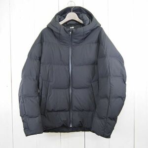 ユニクロ UNIQLO シームレスダウンパーカ/3Dカット/メンズ(XL)ブラック/311-429291/864