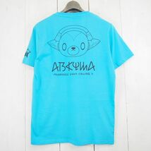 ファンタシースターオンライン2 SEGA/PHANTASY STAR PARTNERS PSO2 アークマＴシャツ コラボTシャツ(LL)ターコイズ_画像3