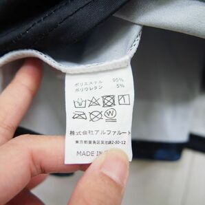 ニーアクロージング NieR Clothing 総柄 オーバーサイズTシャツ/ブラックブルーの画像4