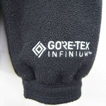 ディスイズネバーザット thisisneverthat GORE-TEX INFINIUM フルジップフリースジャケット*フリースブルゾン(L)ブラック_画像5