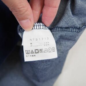 ノースフェイス THE NORTH FACE NT31713 S/S CEOA BRDR TEE セオアルファボーダーティー 半袖Tシャツ(L)ホワイトネイビーの画像4