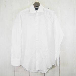 鎌倉シャツ Maker's Shirts Kamakura コットン長袖シャツ*SLIM FIT(39-83)ホワイト/日本製