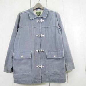 Эль -эль -бен L.L.Bean Duck Bit Jacket (Women's XS) Blue Grey