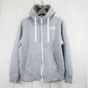 ノースフェイス THE NORTH FACE REARVIEW FULLZIP HOODIE リアビューフルジップフーディ*メンズ(S)グレー/NT11530