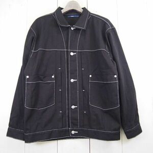  Ciaopanic CIAOPANIC 2nd type cotton jacket Work jacket (L) black 