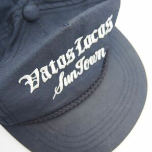 ラディアル Radiall Vatos Locos Sun Town CAP 刺繍*スナップバックBBキャップ/ブラックの画像8