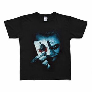 00sヴィンテージ｜ダークナイト ジョーカー w/カード Tシャツ [M]（ムービー／映画／Batman／Dark Knight）