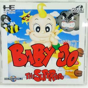 18EY☆PCエンジン スーパーCDソフト ベイビージョー BABY JO CDROM2 マイクロワ 中古の画像1