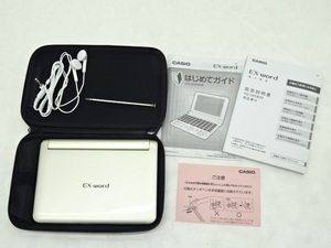 52EY☆CASIO XD-SK6830 Ex-word 電子辞書 カシオ 動作正常 中古美品