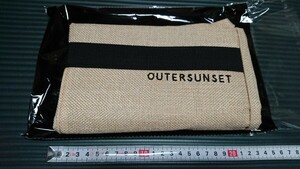 OUTERSUNSET アウターサンセット ロゴ刺しゅう入りサマートート