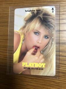 PLAYBOY ⑤ テレホンカード　500円　未使用　セクシー　プレイボーイ