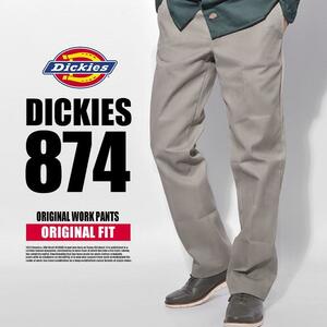 送料無料 新品 ディッキーズ ワークパンツ チノパン パンツ DICKIES 874 シルバーグレー レングス32 ウエスト31