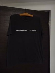 希少　number (n)ine is dead　ブラック　Tシャツ　size4 L相当　オールド 初期　00s ナンバーナイン　ソロイスト　宮下　グランジ　カート