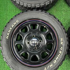 165/65R14 ナンカン ４×４WD M/T ホイール ４本セット (^▽^)/ （デイトナ ？ サイズ不明 ！ ）の画像5