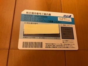 ＡＮＡ全日空株主優待券１枚☆24年５月31日まで