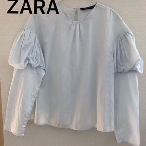 ZARA WOMAN トップス ボリューム袖