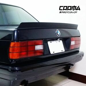 【即納品】LRS Type BMW E30 3シリーズ セダン エアロ トランクスポイラー リヤスポイラー 未塗装品 素地 1982-1994