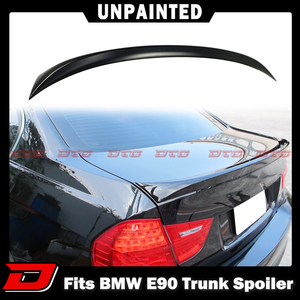 【即納品】OE Type BMW 3シリーズ E90 セダン ABS エアロ トランクスポイラー リヤスポイラー 未塗装品 素地 2005-2010
