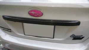 カーボントランクリッドモールカバー 2015-2021 スバル WRX STI S4 VA系 セダン トランクリッドガーニッシュ リアルカーボン製