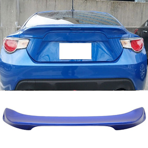 WRブルーマイカ【#02C塗装品】TRD Type トヨタ 86 ZN6 スバル BRZ サイオン FR-S 塗装費込 リア トランクスポイラー ウィングスポイラー