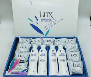 【未使用】LUX ラックス SUPER RICH シャンプー コンディショナー 化粧石鹸 ギフト 贈り物 保管品 生活日用品 現状品 DM0402