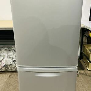 現地引取歓迎!!【中古】Panasonic パナソニック 2ドア 冷凍 冷蔵庫 NR-B14AW-Ｓ 138L 2017年製 家庭用 現状品 DM0405Mの画像1