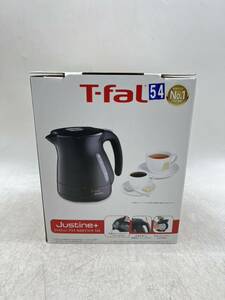 【1円スタート】ティファール KO3408JP ジャスティン プラス カカオブラック 1.2L 電気ケトル T-fal DM0402N