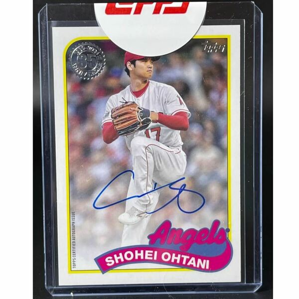 2024 TOPPS BASEBALL 1989ドジャース 大谷翔平 直筆サイン カード トップス WBC 日本代表 