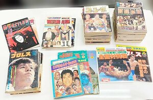 ■雑誌まとめ■ 1978年代～ プロレス雑誌まとめ まとめ売り 全52冊 中古現状品 札幌発 週刊プロレス 月刊ゴング 古本 当時物 レトロ